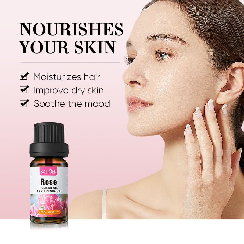 Rose Essential Oil Moisturizes The Body With Whitening Skin Colors - Eshtree