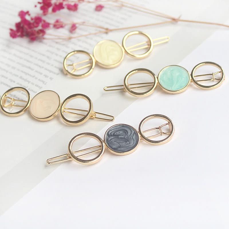 Round metal hairpin hair accessories - Eshtree