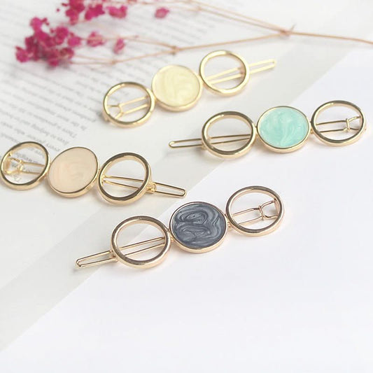 Round metal hairpin hair accessories - Eshtree