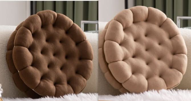 Sandwich Biscuit Pillow Creative Cute Sofa Cushion - Eshtree