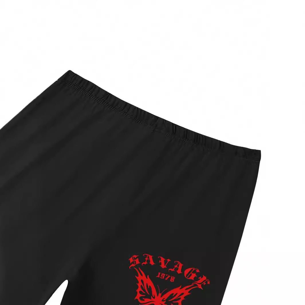 Savage Not Average Butterfly Graphic T-Shirts - Eshtree