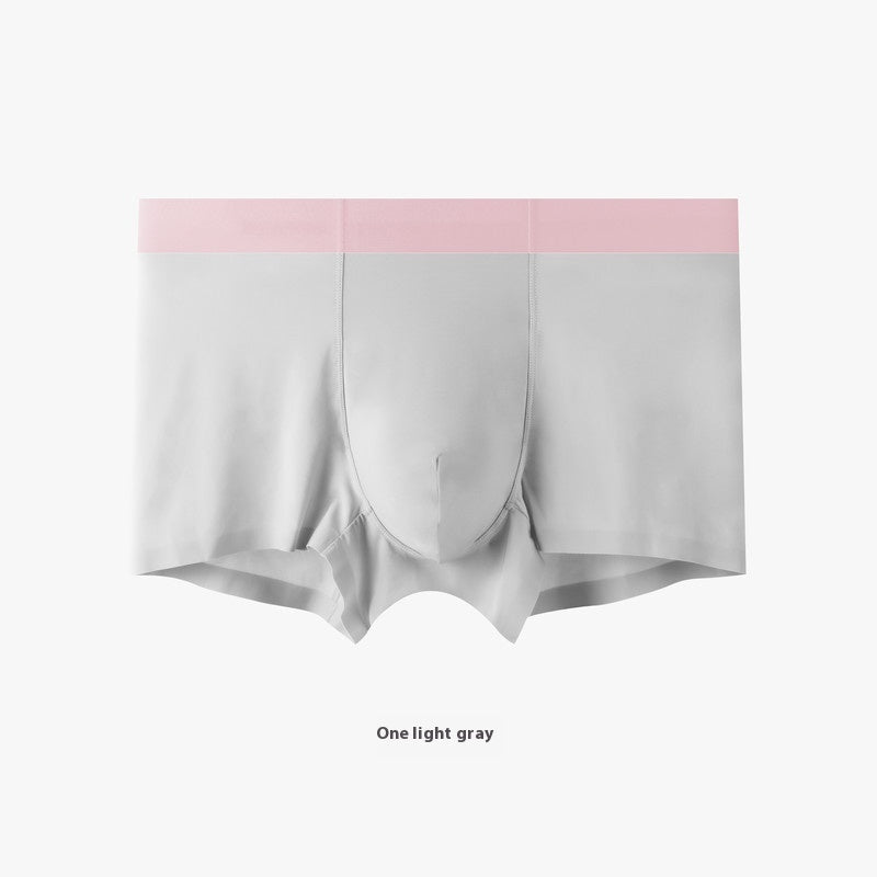 Seamless Men's Ice Silk Underwear Breathable Antibacterial - Eshtree