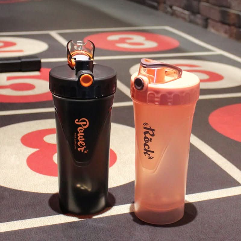 Shaking Cup Fitness Cup Mixing Cup Water Cup Cup Protein Shaking Powder Cup Sports Portable Plastic Cup - Eshtree