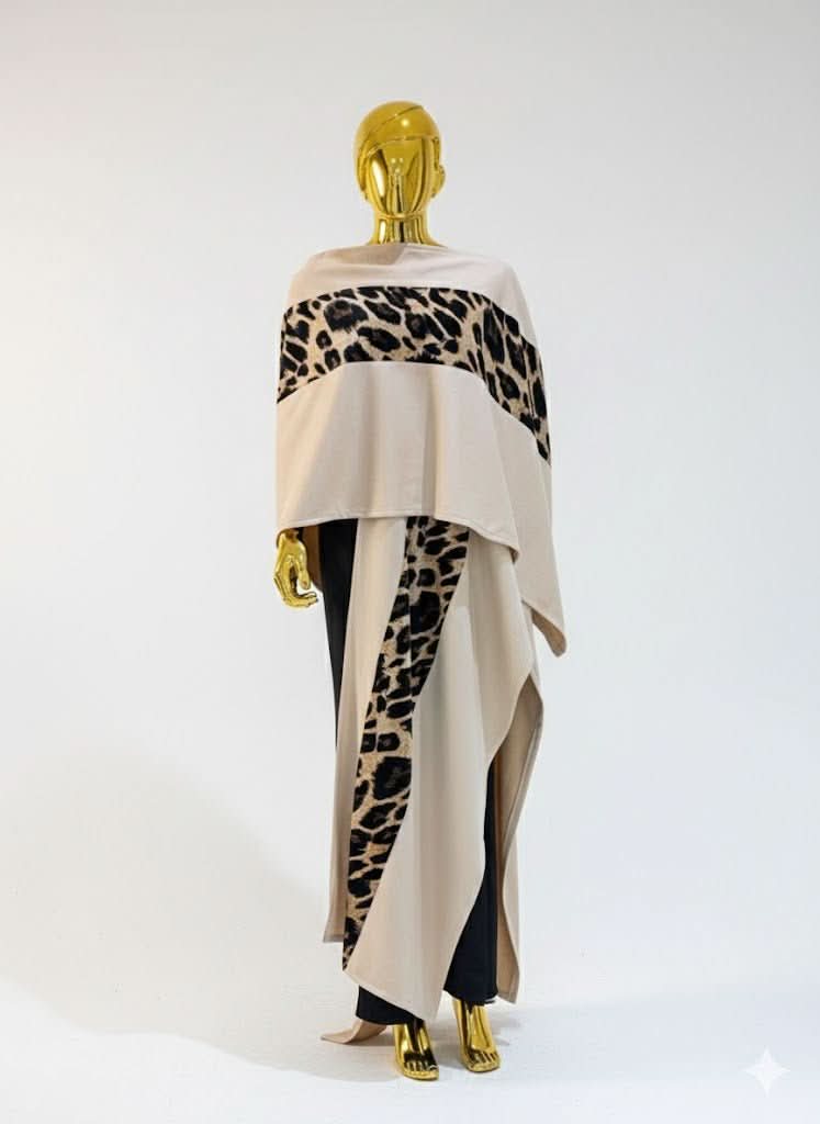 شال كاب تايجر انيق + تلبيسه للمناسبات و الخروجات - Eshtree