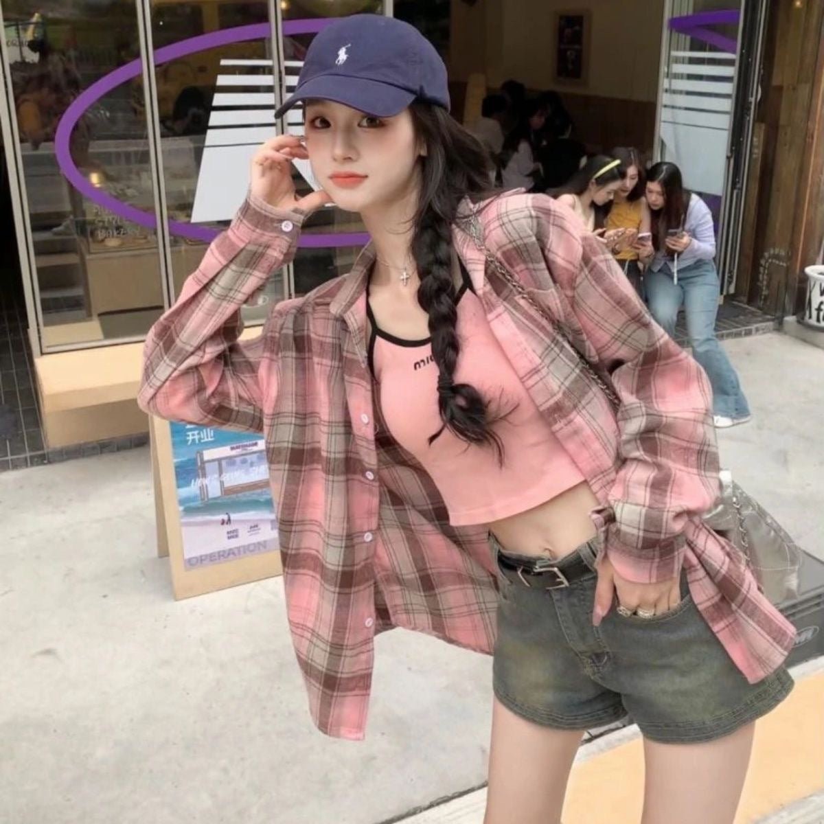 Short - height Long - sleeve Designer - style Niche Relaxed - fit Jacket - Eshtree