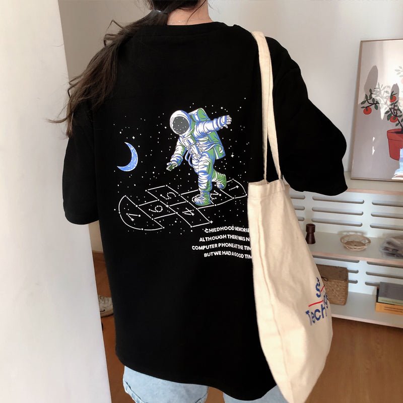 Short - sleeved T-shirt Women Foreign Style - Eshtree