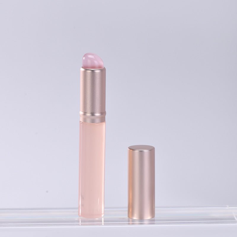 Silicone Lip Brush Lipstick Round Head Portable Blooming - Eshtree