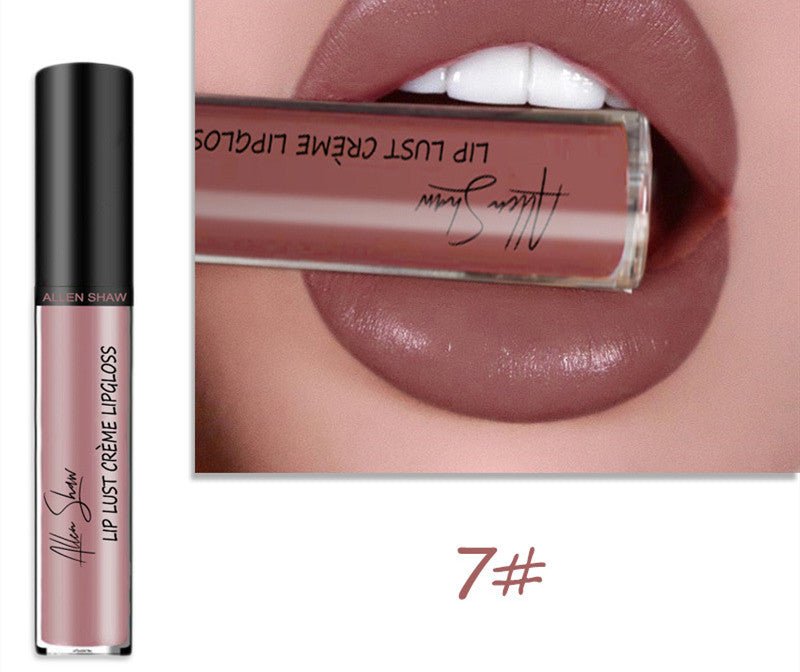 Silky Cream Texture Lip Gloss Aliexpress Shopee Cross - Border Exclusive Lip Glaze Lip Gloss Lipstick - Eshtree