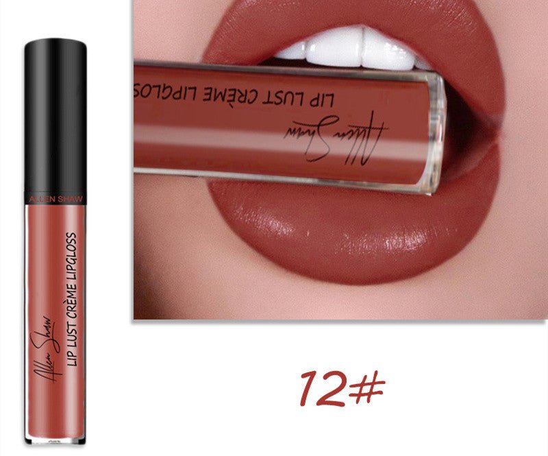 Silky Cream Texture Lip Gloss Aliexpress Shopee Cross - Border Exclusive Lip Glaze Lip Gloss Lipstick - Eshtree