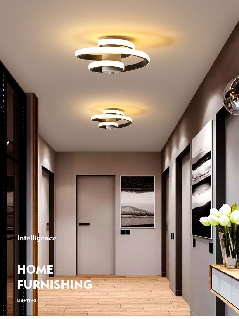 Simple and modern metal led lighting ceiling light - Eshtree