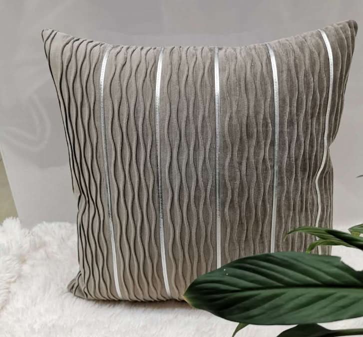 Simple Luxury Striped Velvet Pillow Cover Pillow Cushion Cover Pillow Case Covers for Sofa Flannel Velvet Sofa Cushion Cover - Eshtree