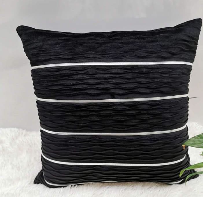 Simple Luxury Striped Velvet Pillow Cover Pillow Cushion Cover Pillow Case Covers for Sofa Flannel Velvet Sofa Cushion Cover - Eshtree