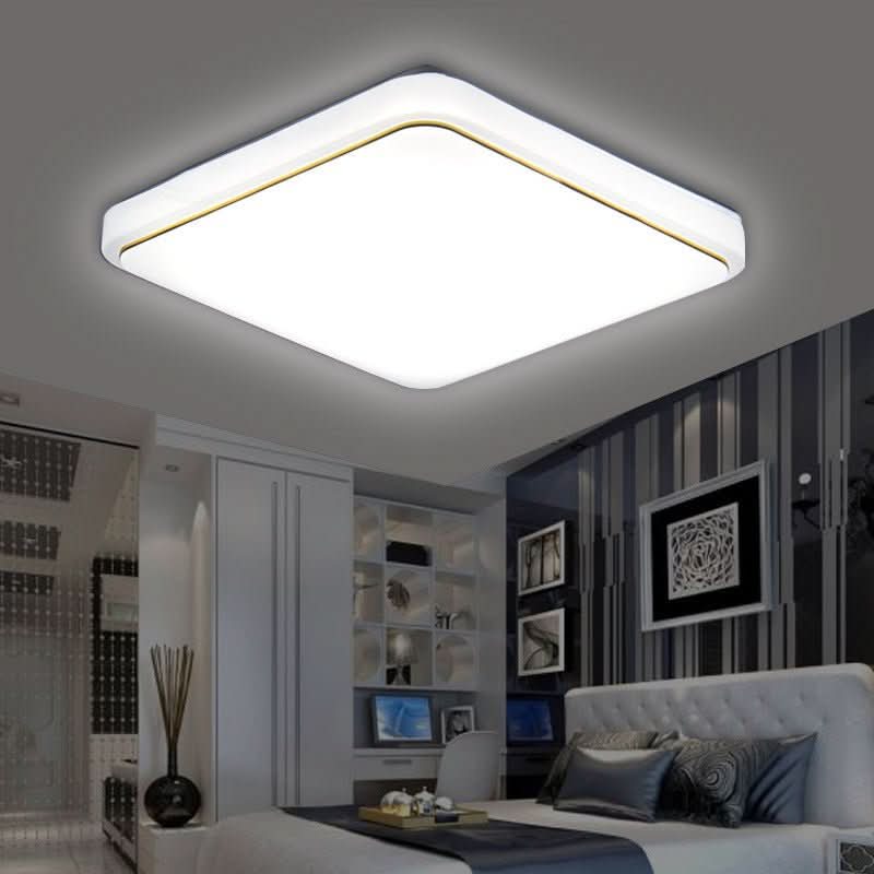 Simple Square Lighting Ceiling Lamp, Living Room Bedroom Lighting Ceiling Lamp - Eshtree