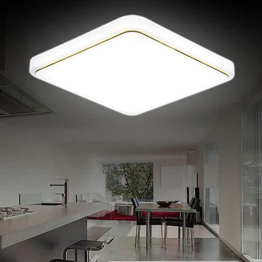 Simple Square Lighting Ceiling Lamp, Living Room Bedroom Lighting Ceiling Lamp - Eshtree