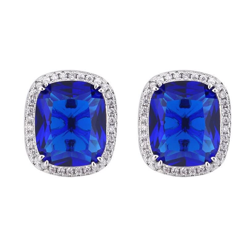 Simulated Blue Spinel Elegant Women's Suit - Eshtree