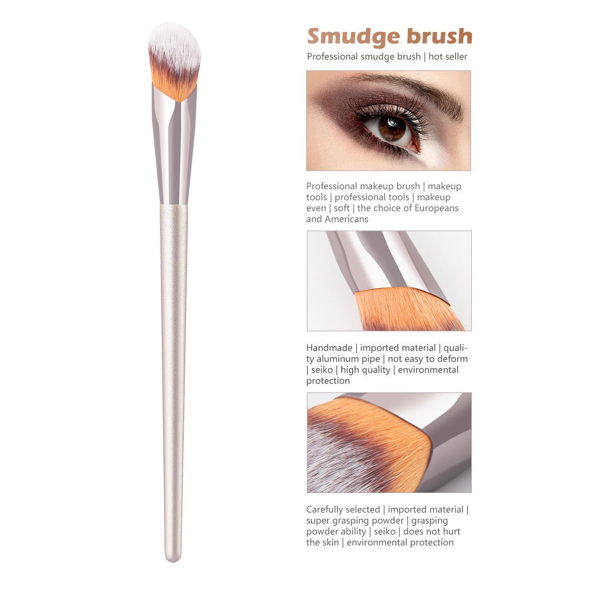 Single Finger Belly Shading Brush Makeup Brush Tool - Eshtree