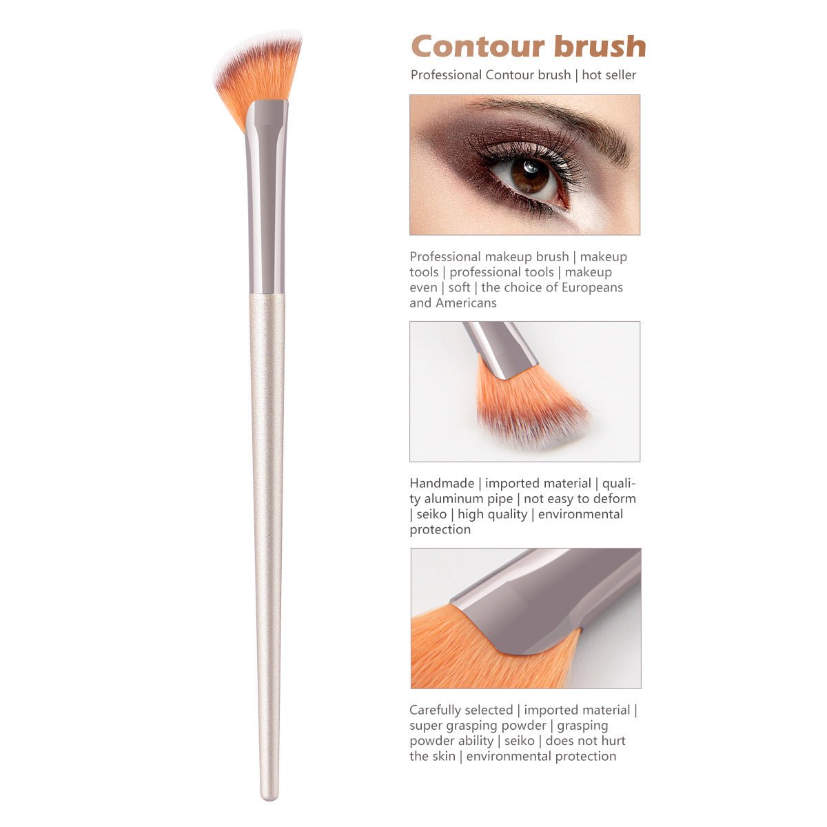 Single Finger Belly Shading Brush Makeup Brush Tool - Eshtree