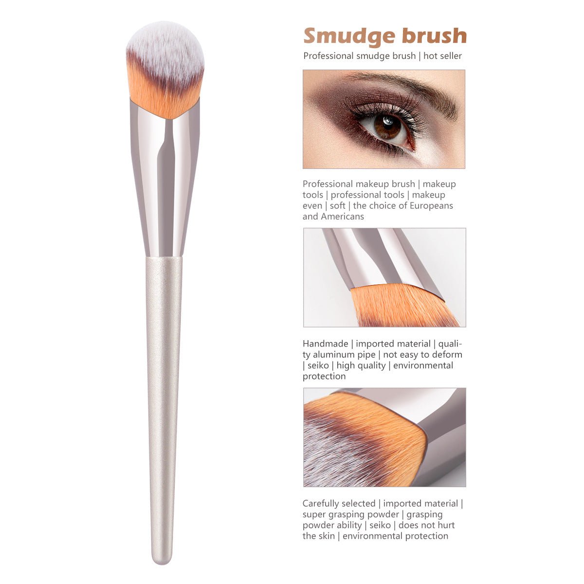 Single Finger Belly Shading Brush Makeup Brush Tool - Eshtree