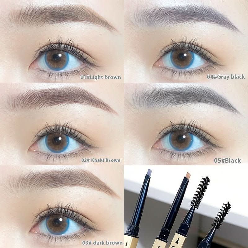 Small Gold Chopsticks Ultra - fine Eyebrow Pencil Discoloration Resistant Natural Ultra - fine - Eshtree