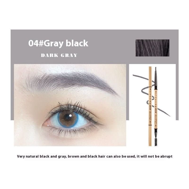 Small Gold Chopsticks Ultra - fine Eyebrow Pencil Discoloration Resistant Natural Ultra - fine - Eshtree