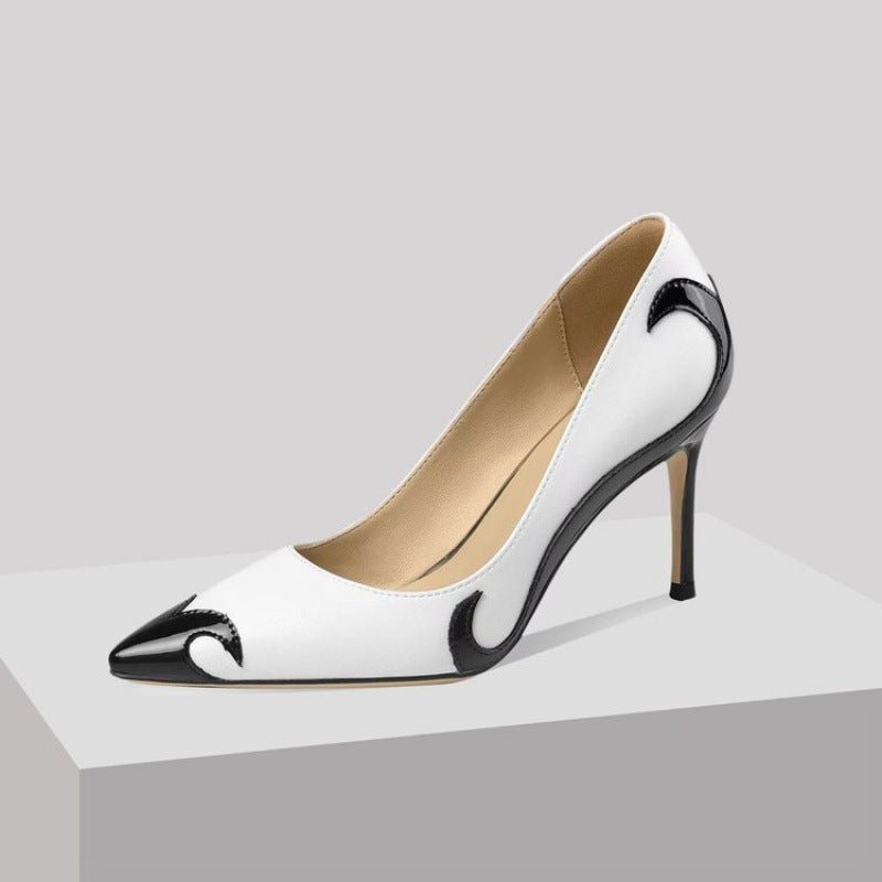 Small Niche High Heels With Pointed Toes And Thin Heels - Eshtree