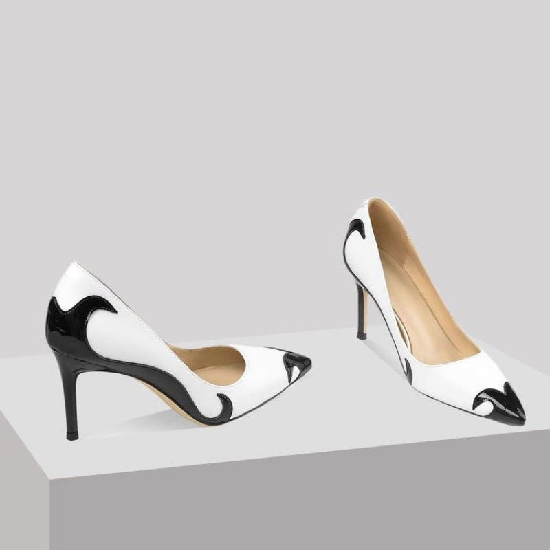 Small Niche High Heels With Pointed Toes And Thin Heels - Eshtree