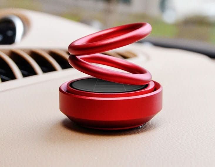 Solar Auto Rotation Car Air Freshener Perfume Seat - Eshtree