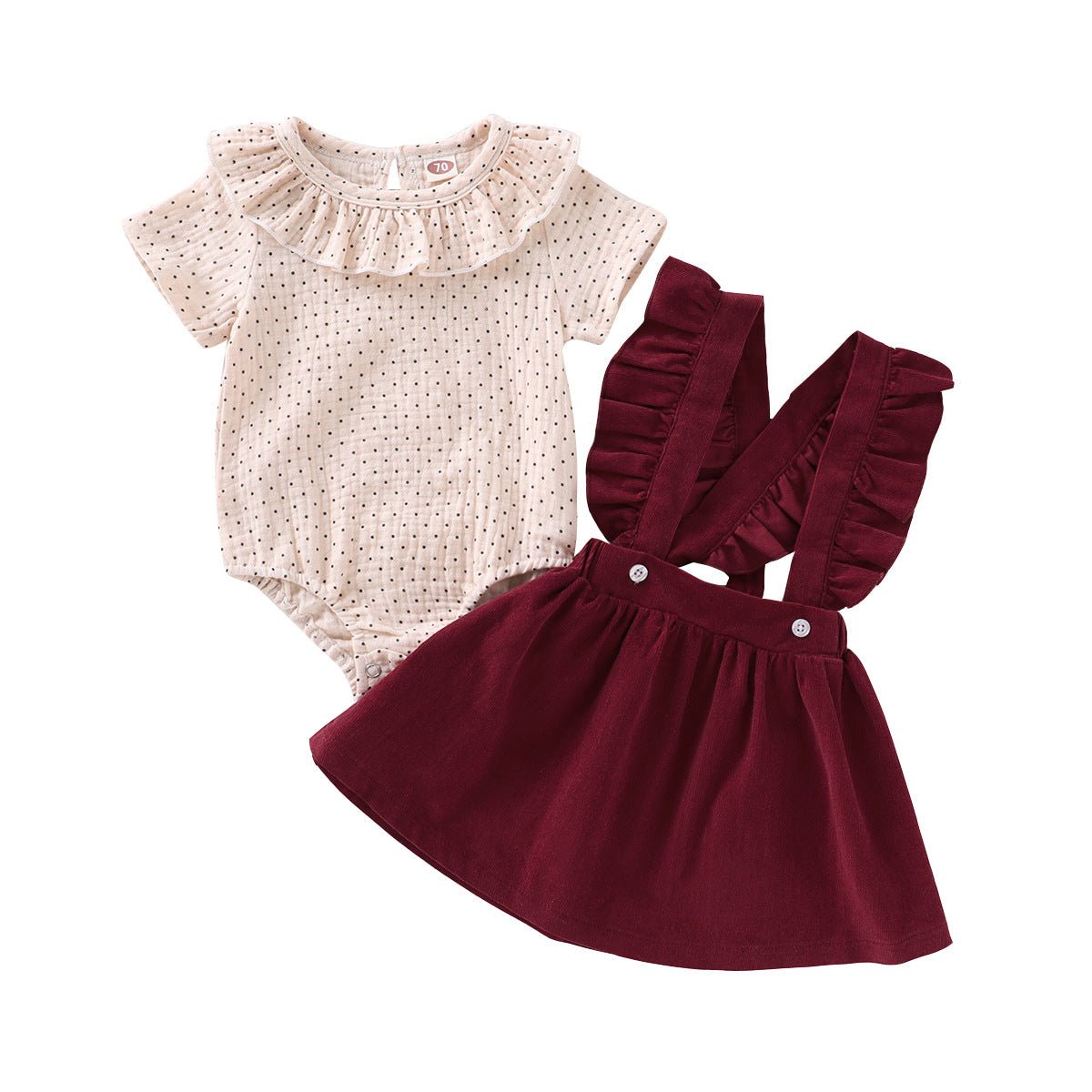 Solid lace Halter skirt - Eshtree