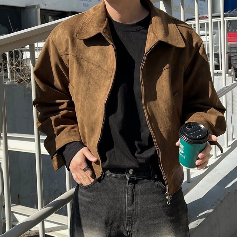 Spring And Autumn Loose Lapels Fashion Short Jacket Hong Kong Style Coat Fashion - Eshtree