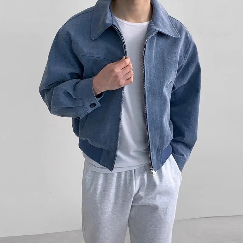 Spring And Autumn Loose Lapels Fashion Short Jacket Hong Kong Style Coat Fashion - Eshtree