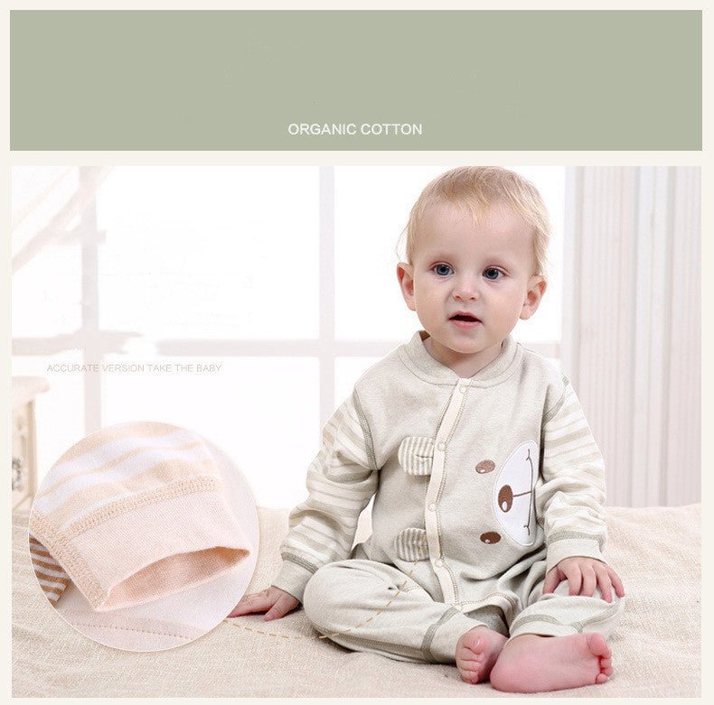 Spring And Autumn Thin Newborn One - Piece Clothes - Eshtree