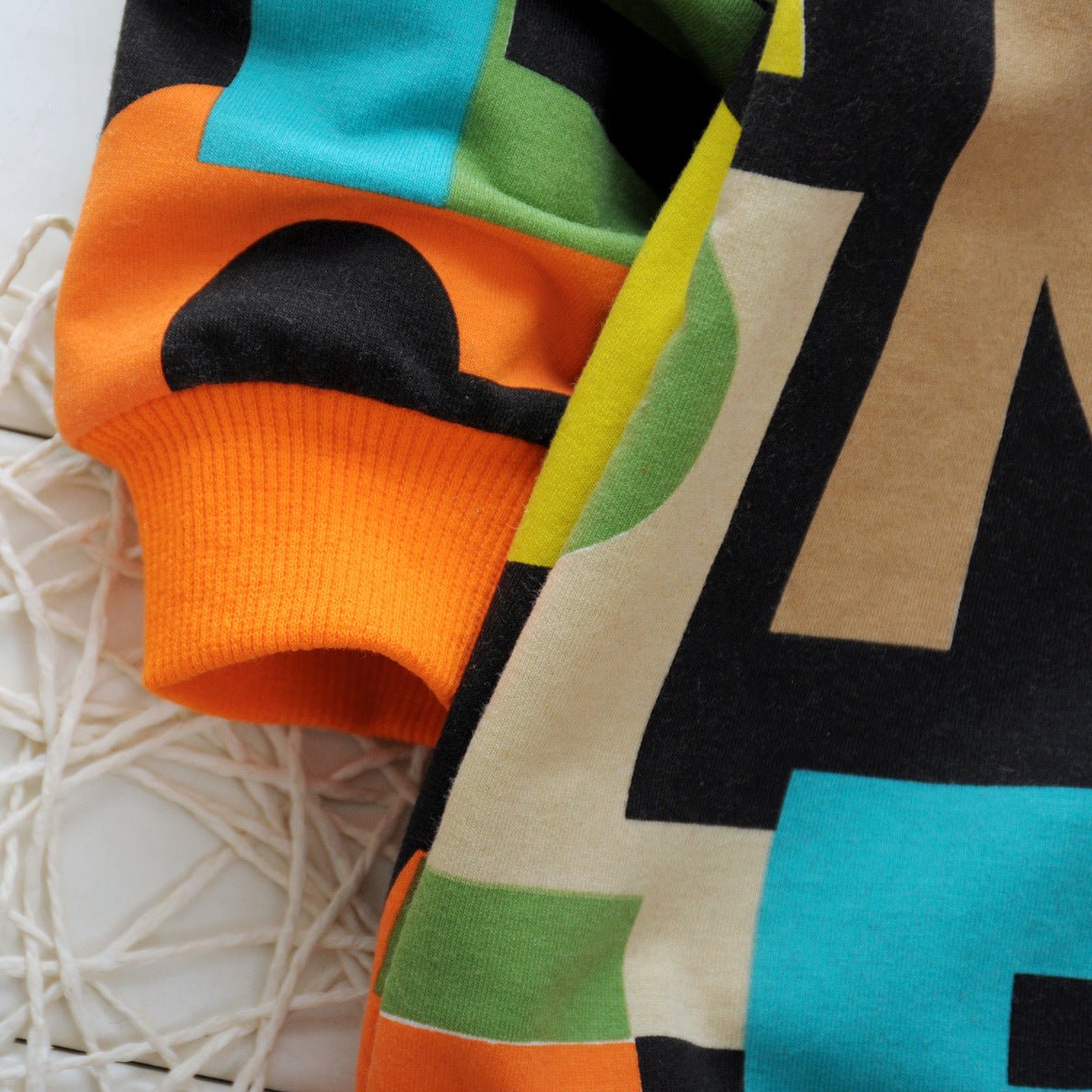 Spring children's clothing boy and girl suit two - piece cartoon sweater - Eshtree