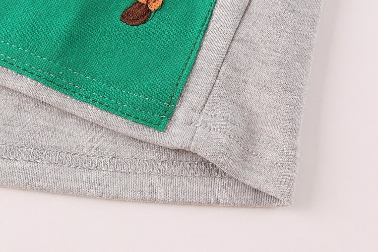 Spring Combed Cotton Long - Sleeved Boy T-Shirt - Eshtree