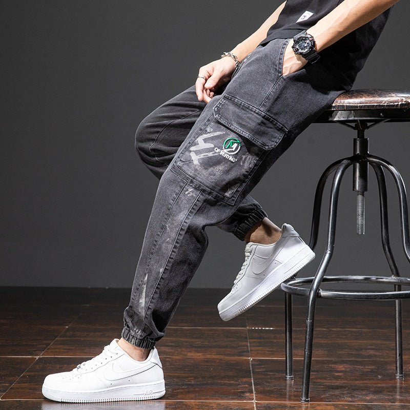 Spring New Men's Loose Cargo Casual Jeans - Eshtree