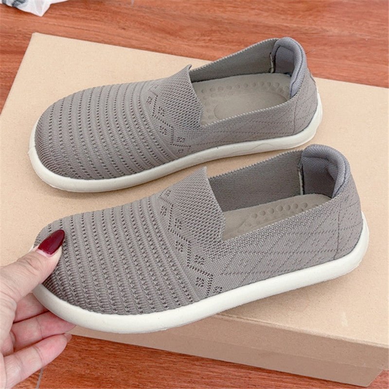 Spring Old Beijing Cloth Shoes Women Breathable Flat - Eshtree