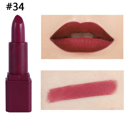 Square Tube Matte Lipstick Matte Square Tube Lip Makeup - Eshtree