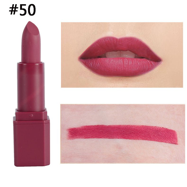 Square Tube Matte Lipstick Matte Square Tube Lip Makeup - Eshtree