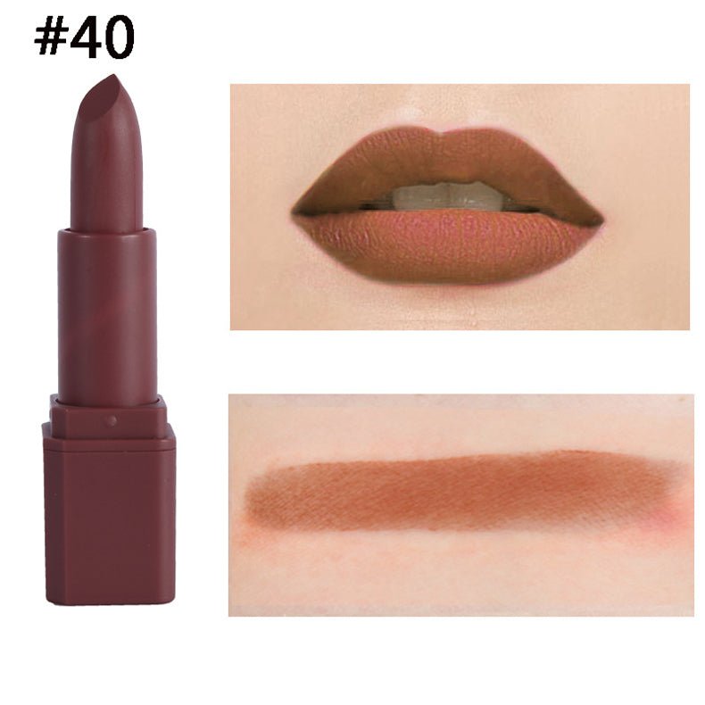 Square Tube Matte Lipstick Matte Square Tube Lip Makeup - Eshtree
