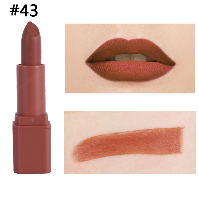 Square Tube Matte Lipstick Matte Square Tube Lip Makeup - Eshtree