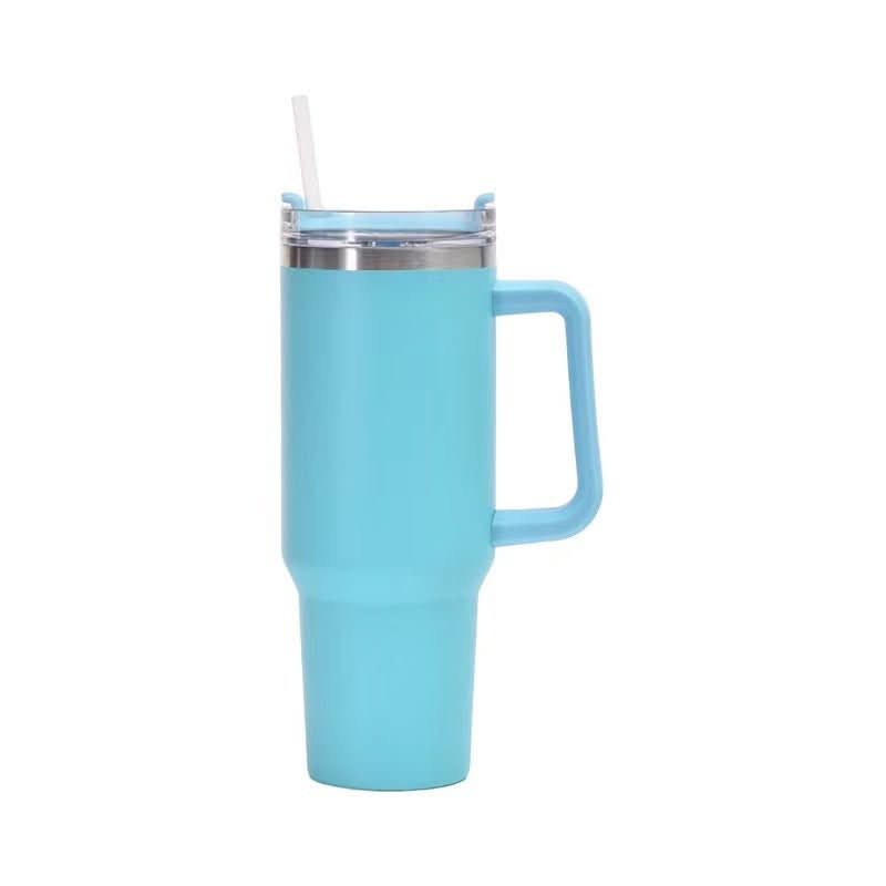Stainless Steel Insulated Cup 40oz Straw Bingba - Eshtree