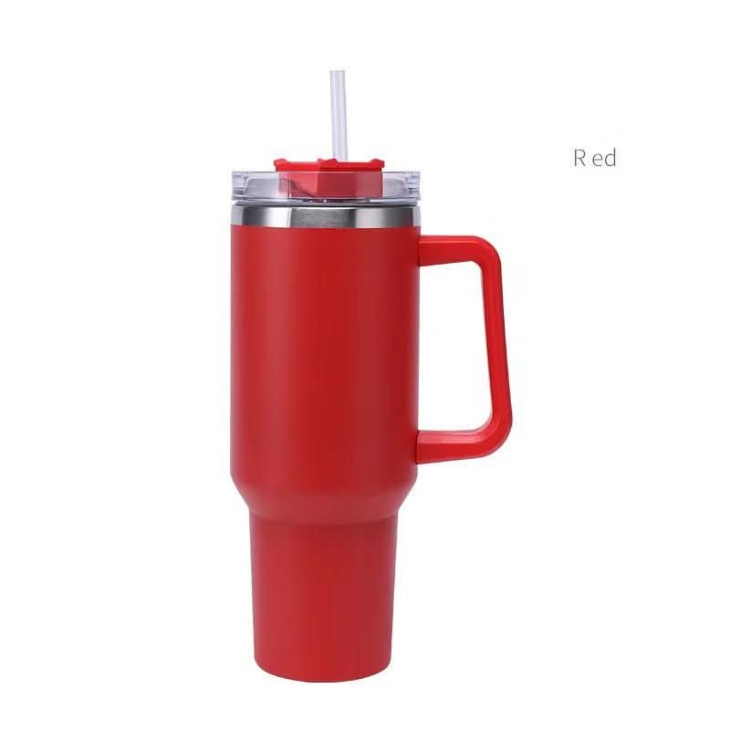 Stainless Steel Insulated Cup 40oz Straw Bingba - Eshtree