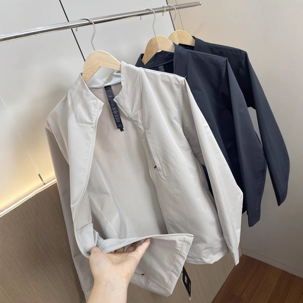 Stand Collar Sports Casual Jacket Coat For Men - Eshtree
