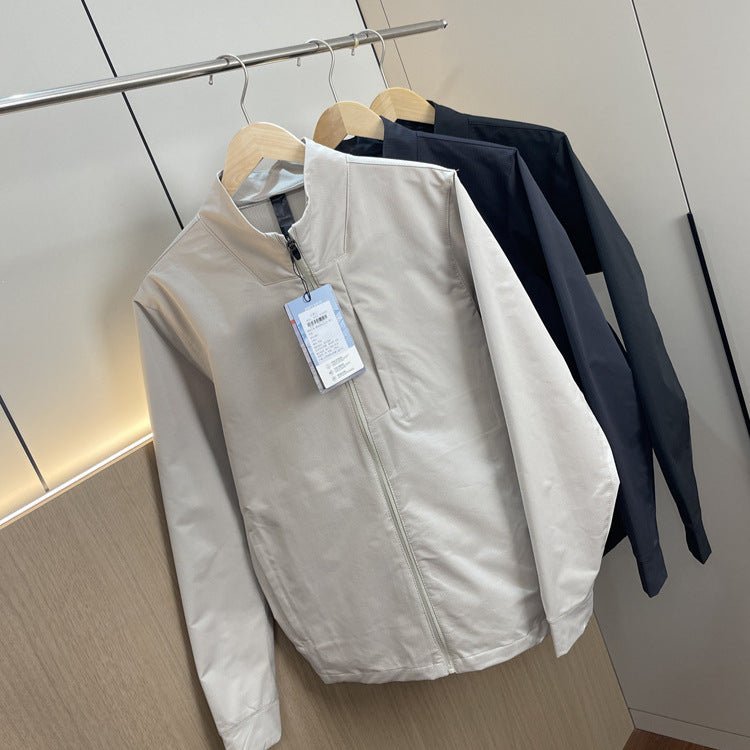 Stand Collar Sports Casual Jacket Coat For Men - Eshtree