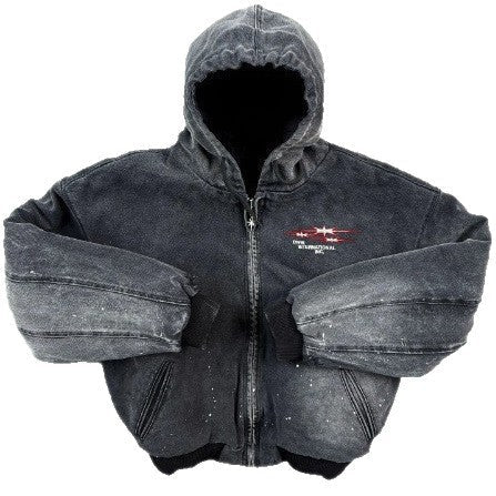 Starlight - Print Autumn Hooded Long - Sleeve Sweatshirt Jacket - Eshtree