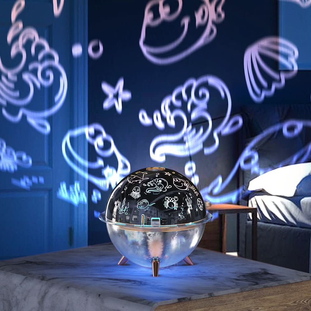 Starry Sky Projection Lamp Humidifier USB Charging Projector - Eshtree