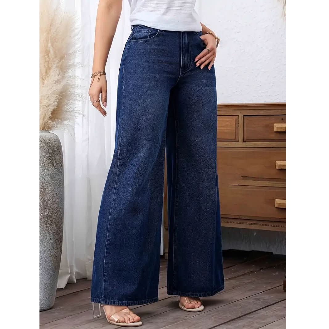 Straight - leg Pants Casual Stretch Jeans - Eshtree