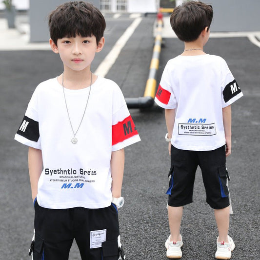 Summer Foreign Boy Handsome, Big Boy Two - piece Korean Style Trend - Eshtree