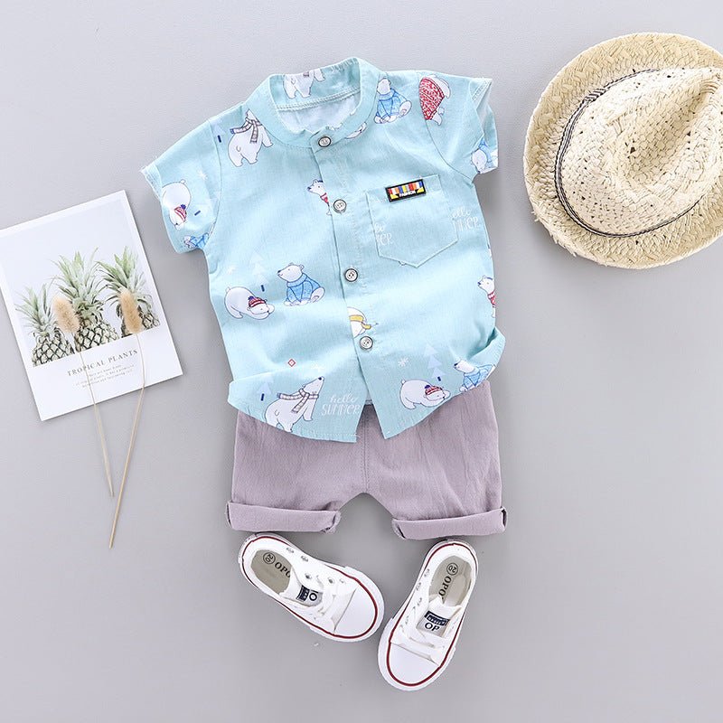 Summer New Children's Clothing Korean Boy Baby Infant Child - Eshtree