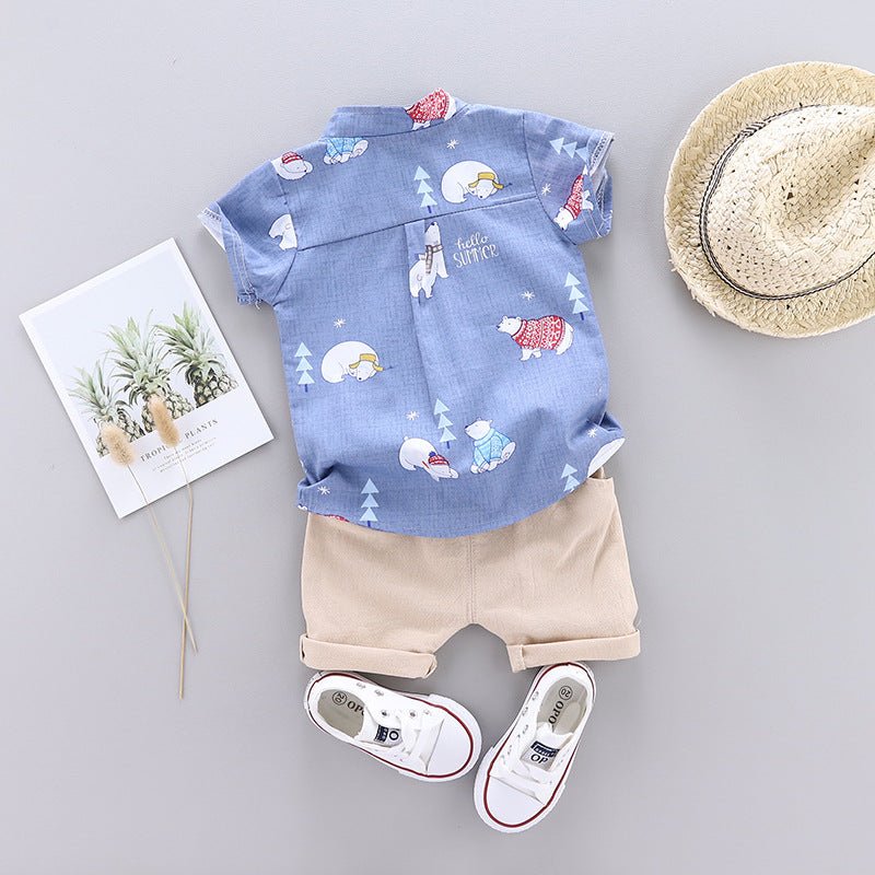 Summer New Children's Clothing Korean Boy Baby Infant Child - Eshtree
