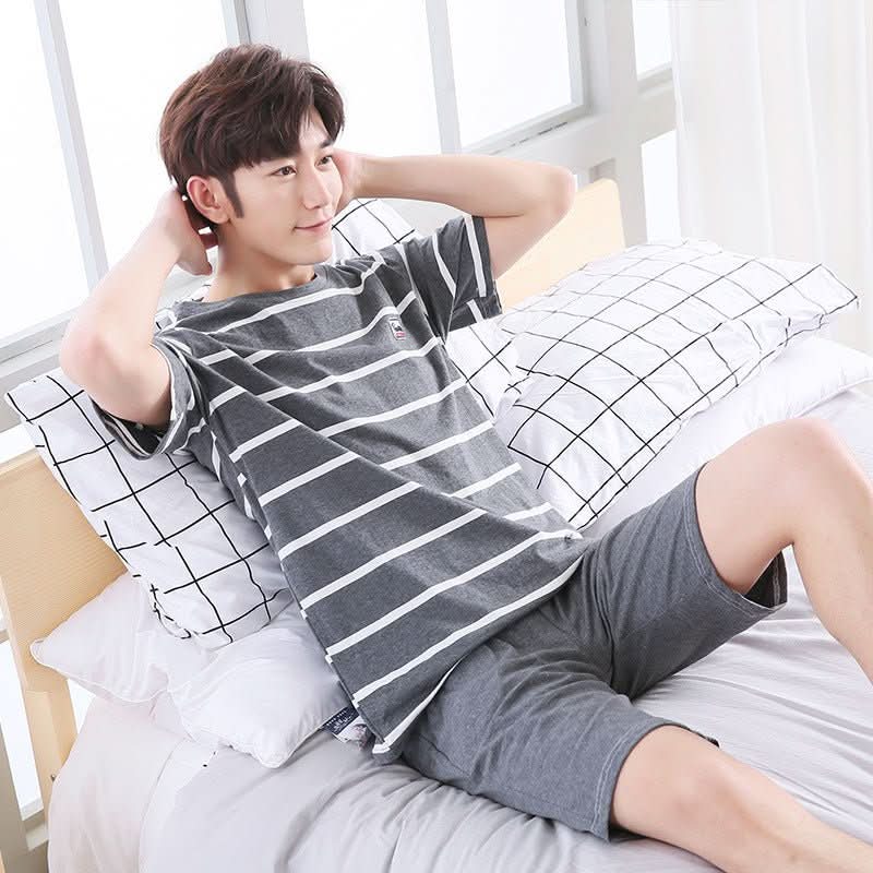 Summer short sleeve cotton casual men's style - Eshtree